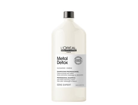 Se Metal Detox Champú Limpieza Profunda Después Del Tratamiento Químico 1,5 L LOREAL