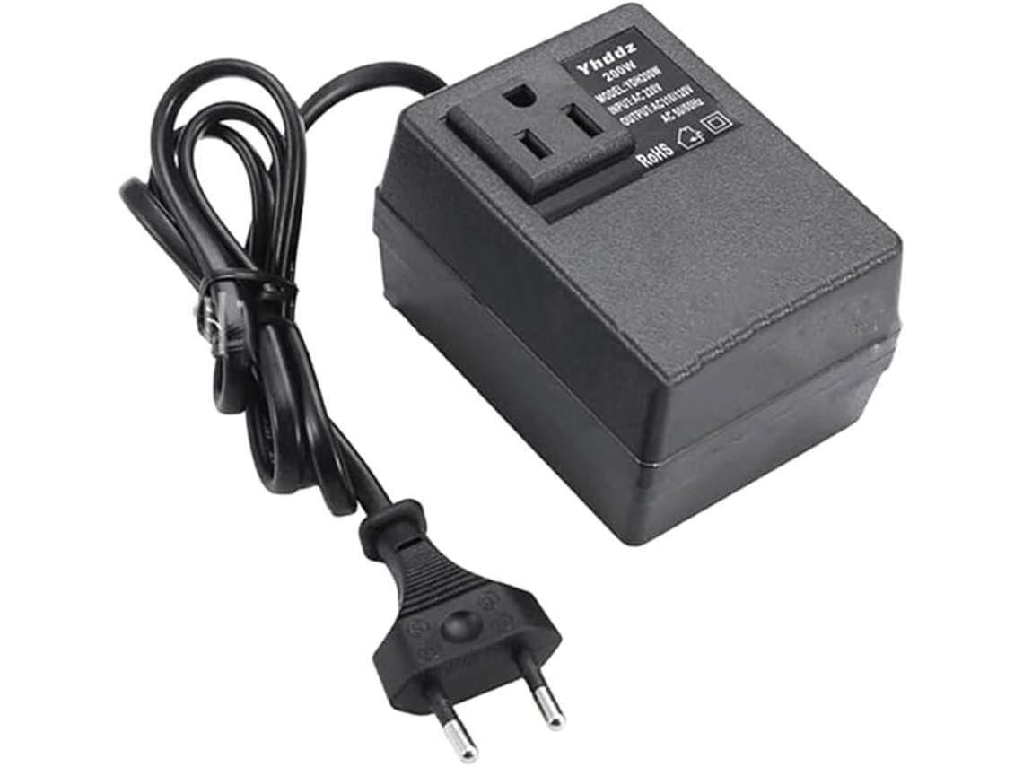 Convertidor De Voltaje De 200 W, Transformador Reductor De La Ue A Ee. Uu., De 220 V A 110 V.