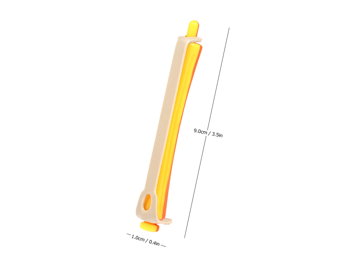 12 Varillas De Onda Fría Para Rizos Con Goma Elástica, Roller Para Pelo, Herramienta De Peinado Y Estilismo Para Diy De Cabello, Salón