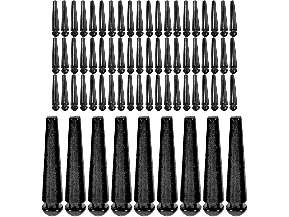 Clavijas De Metal Negro Para Cribbage De 2,5 Cm, Paquete De 100 Clavijas Para Juego De Cartas De Puntuación.