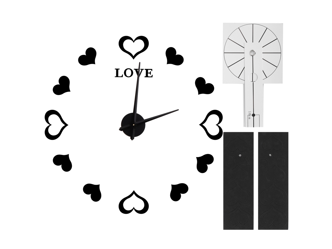 Reloj De Pared Decorativo Diy Con Espejo Acrílico Para El Hogar, Pegatinas Modernas