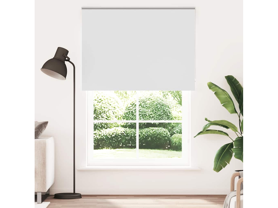 Maison Exclusive - Estor Enrollable Opaco Blanco 165x230 Cm Tela Ancho 161,6 Cm