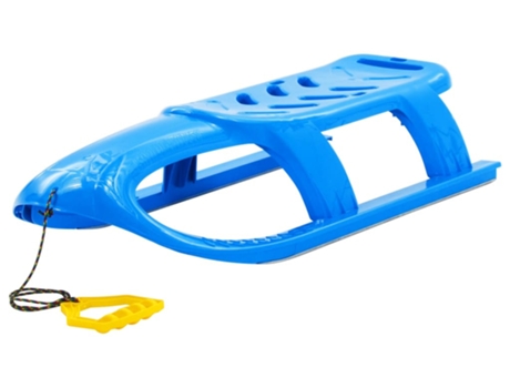 vidaXL Trineo para niños polipropileno azul 102,5x40x23 cm