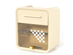 Dispensador De Toallas De Papel De Pared Con Tapa Antigoteo: Lujoso Y Práctico.