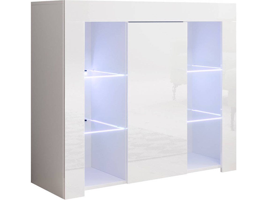 Aparador MÓVEIS BONITOS Lilian (Blanco - 94x35x83 cm)