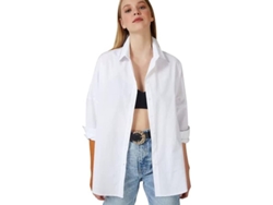 Blusas de mujer 2026 con mangas largas y cuello en V, estilo casual oversize, algodón y poliéster.