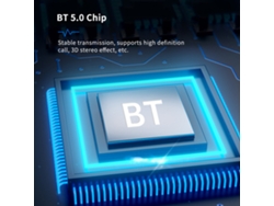 Alto-falante De Condução Óssea Bocoice Bt 5.0 Mini Portátil, Som Estéreo Alto, Para Casa E Exterior