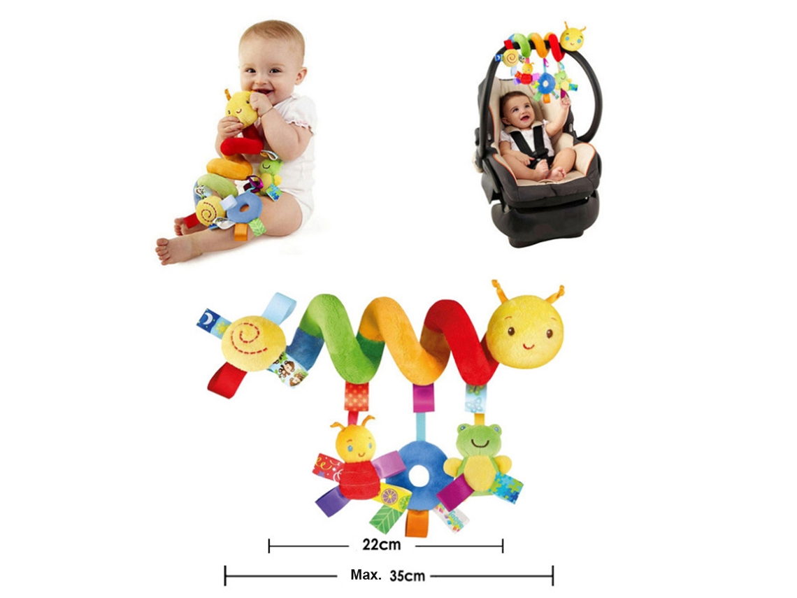 Juguetes Colgantes Espirales Para Cuna Carro Bebé Con Campanilla Juguetes De Auto Asiento Juguetes Peluches Espirales Niños Niñas