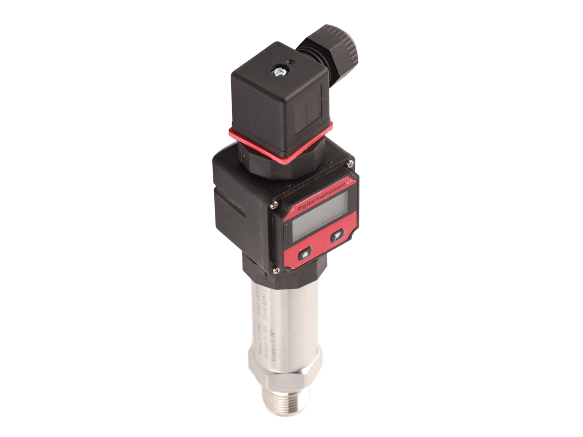 2026dz-sensor De Presión De Aleación De Aluminio Con Lcd Para Aire Y Agua 0-700kpa Transmisor 0-10v Dc24v