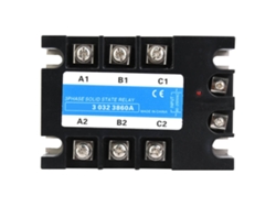 Relé De Estado Sólido Trifásico Ssr3 60a 80-250vac Para Maquinaria Cnc Equipo Eléctrico