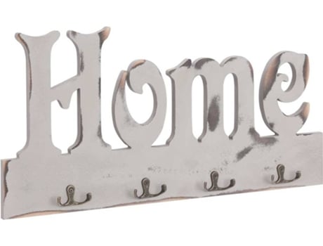 vidaXL Perchero de pared HOME 50x23 cm