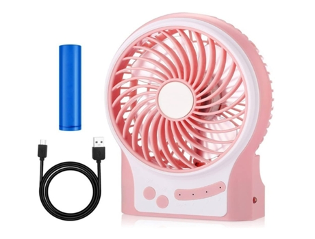 Ventilador de Mesa Portátil ENZON 3 Velocidades Ventilador D
