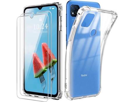 Carcasa + Protector Xiaomi Redmi 9C HONGWE.