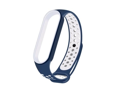 Pulsera Sportystyle para Xiaomi Mi Band 5 Azul / Blanco PHONECARE