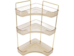 Organizador De Canto Para Banheiro Cryfokt Para Maquiagem, Moderno E Elegante, Com Prateleira Para Cosméticos, Cuidados