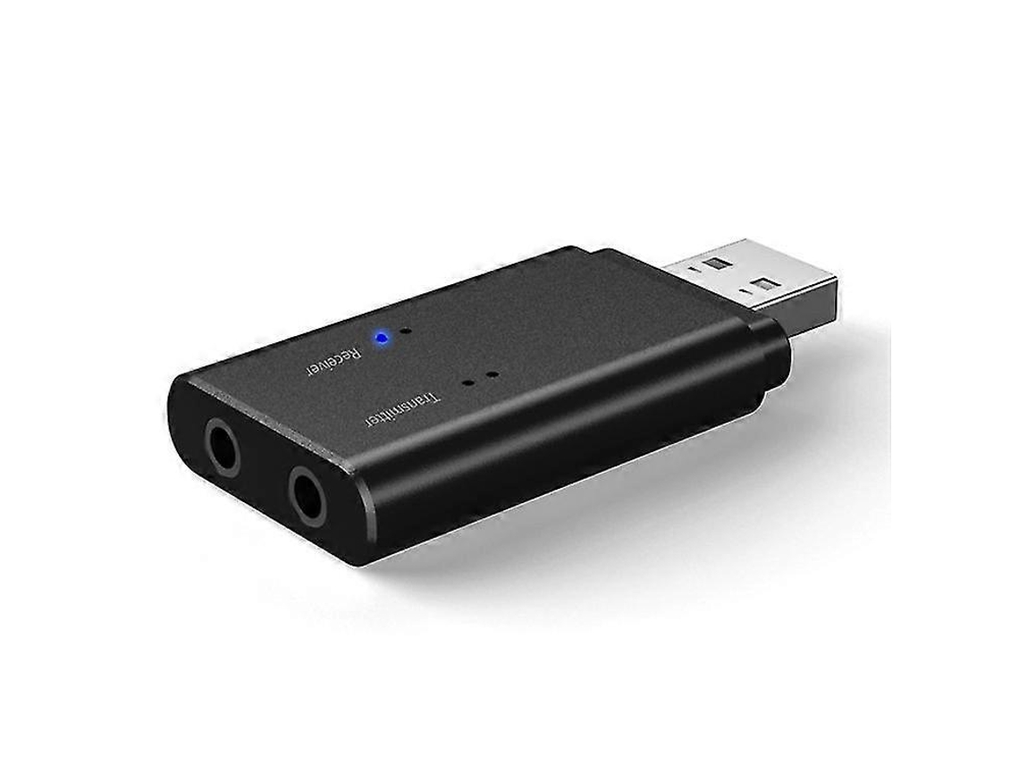 Adaptador USB Rosewell Bluetooth 5.0, transmisor y receptor 2 en 1, adaptador USB inalámbrico de música con entrada RCA y auxiliar de 3,5 mm para TV y PC