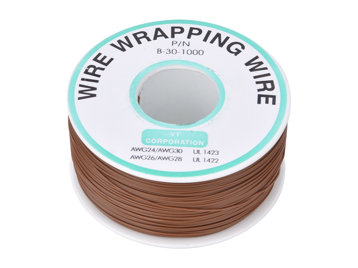 NEVEANCE Cable de Puente para Placa de Circuito Impreso 30AWG Cobre Estañado 300m Accesorio de Reparación