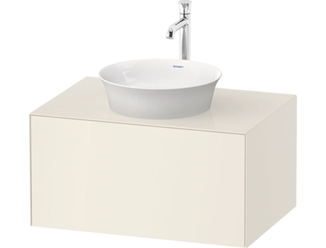 DURAVIT Tulip blanco, mueble de baño montado en la pared, ancho 800 x profundidad 550mm, con 1 extractor, con tecnología de punta, WT49750