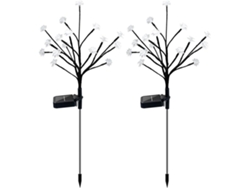 Luces Solares Led Para Jardín (2 Unidades)