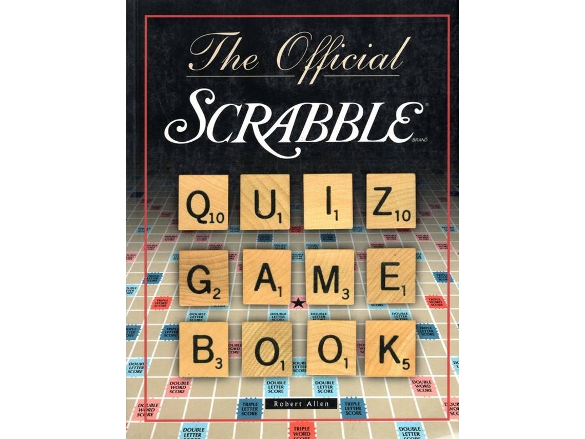 Libro Official Scrabble Quiz Game Book de Robert Allen (Inglés)