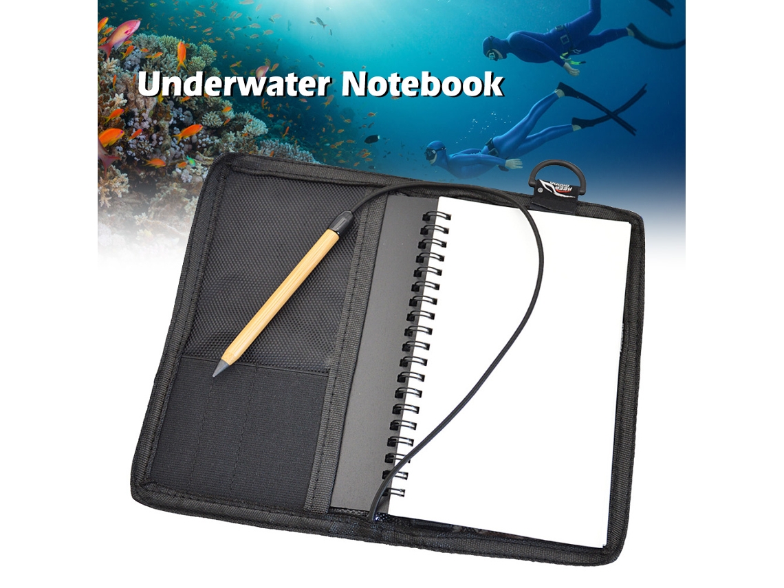 Cuaderno Impermeable Para Buceo, Cuaderno Subacuático Para Buceo Y Snorkel.
