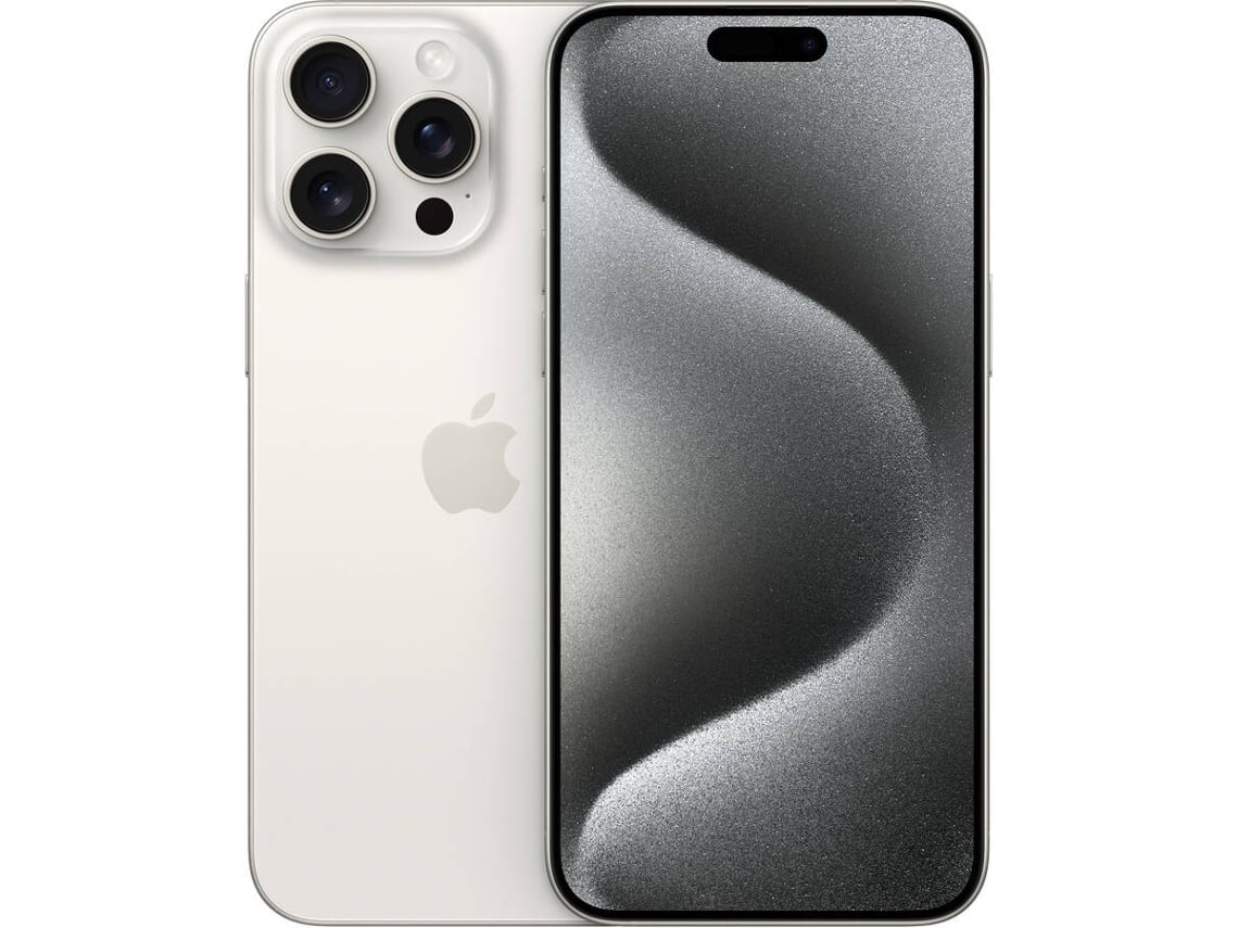 APPLE Smartphone Iphone 15 Pro 256Gb Blanco Grado Premium Reacondicionado Como Nuevo