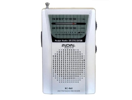 Mini radio de bolsillo Am/Fm