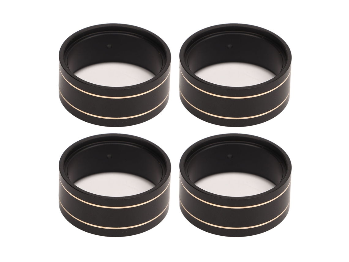4 Anillos De Retención Internos De Latón Para Llanta De 1 Pulgada, Compatibles Con Scx24 1/24 Rc Crawler Y Traxxas 1/18 Trx4m.