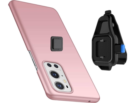 Funda Oneplus 9 Pro Turtleshell con Soporte de Cintura Rosa