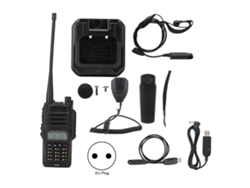 Micrófono y auriculares para radio walkie-talkie UV XR Plus (frecuencia y USB)