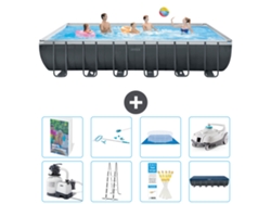 Intex Piscina Ultra Xtr Retangular - 732x366x132 Cm - 9-peças S605