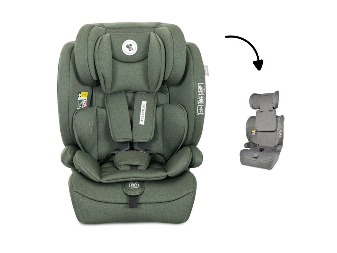 Silla De Auto Adventure I-size (76-150 Cm) De Lorelli - Green*