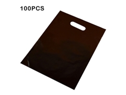 100 Bolsas De Plástico Con Logotipo Personalizado Para Compras, Regalos Y Usos Múltiples (sin Costo De Impresión).