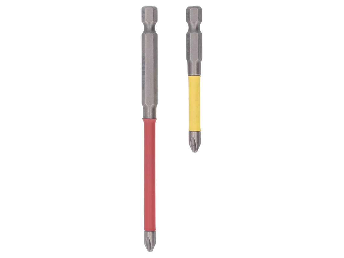 2 Piezas De Puntas De Destornillador Phillips Fph2 Llave De Acero Aleado Con Mango Hexagonal Herramienta Para Reparación Y Mantenimiento