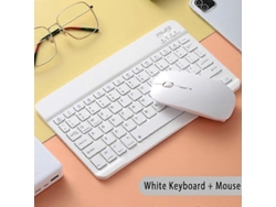 Teclado Bluetooth compatible con ruso, árabe, coreano y español. Compatible con Android, Samsung, Windows, Apple, Mac y iPad. Ly Ebike