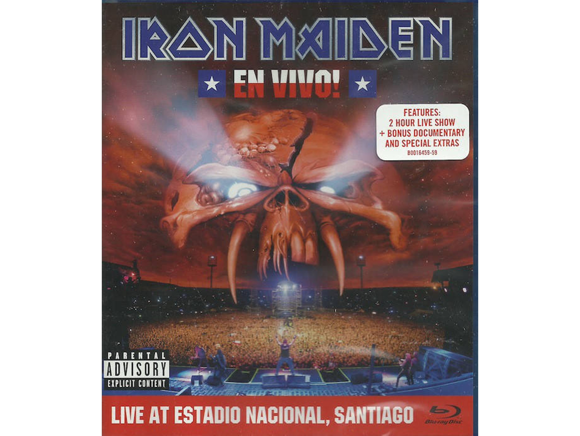 Blu-ray Iron Maiden - En Vivo! (Live At Estadio Nacional, Santiago) (1CDs)