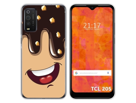 Carcasa TCL 205 TUMUNDOSMARTPHONE Dibujos Multicolor