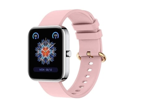 Reloj Inteligente de 1,69 Pulgadas, Bluetooth 5.0 Fitness Tracker, Resistente al Agua para Hombres y Mujeres (Rosa) VEANXIN