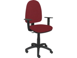 Silla de Escritorio Operativa PYC Ayna Rojo BA (Brazos Ajustables - Tejido)