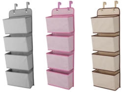 Organizador Pared Colgante 4 Niveles Tejida Capacidad Oficina Estar Organiza Eficientemente Objetos Pequeños