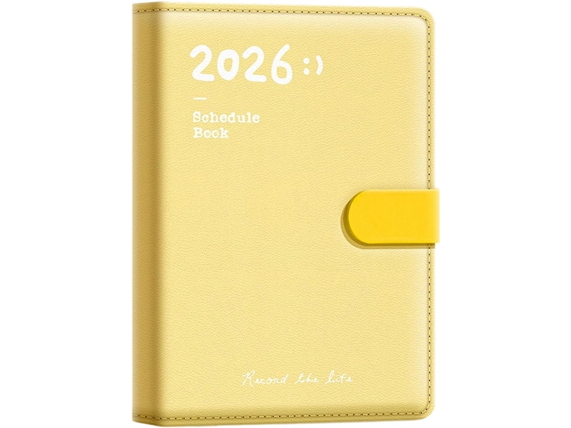 Agenda Académica 2026 Con Listas De Tareas Y Páginas De Calendario En Papel.