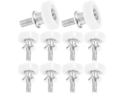Ruedas 10 Piezas Poleas Rodamiento Refrigerador Resistentes
