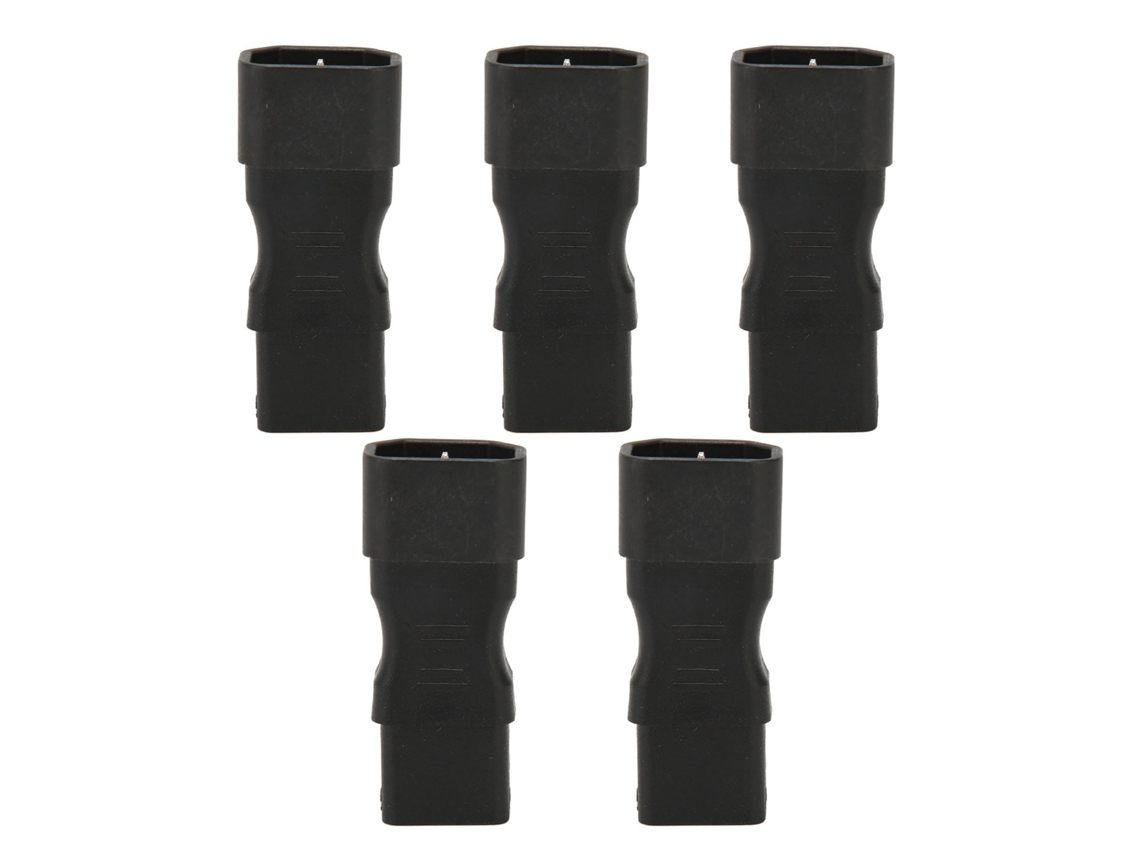 5pcs Conector Adaptador De Energía Iec320 C14 A Iec240 C13 Para Pdu Ups Computadora 250v 10a