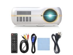 Proyector inteligente portátil con reproducción multimedia doméstica y resolución de 1280 x 800p
