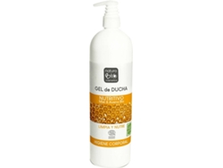 Gel de Baño NATURABIO COSMETICS Nutritivo de Miel y Avena Ecológica (740 ml)