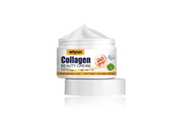 Crema hidratante con colágeno para una piel sana y radiante.
