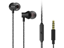 Auriculares con Cable AIWA ESTM-50BK (In Ear - Micrófono - Negro)