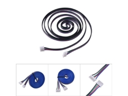 HURRISE Kit de impresora 3D Blanco Hx2.54 Cables de terminal dual 4 pines 6 pines para motores paso a paso de impresora de computadora