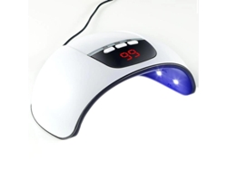 Lámparas de uñas UV LED, secador de uñas de gel con 3 temporizadores, sensor automático y pantalla digital LED LY EBIKE