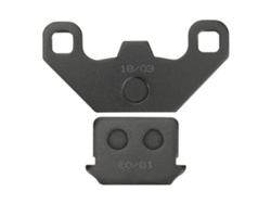 Pastilla De Freno De Disco De Resina Universal Para Patinete Eléctrico Bicicleta Moto 1 Par